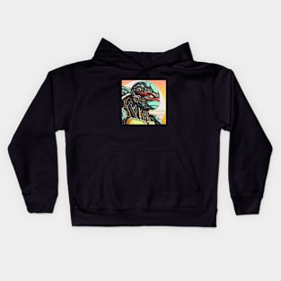 Cyborg Turtle Kids Hoodie